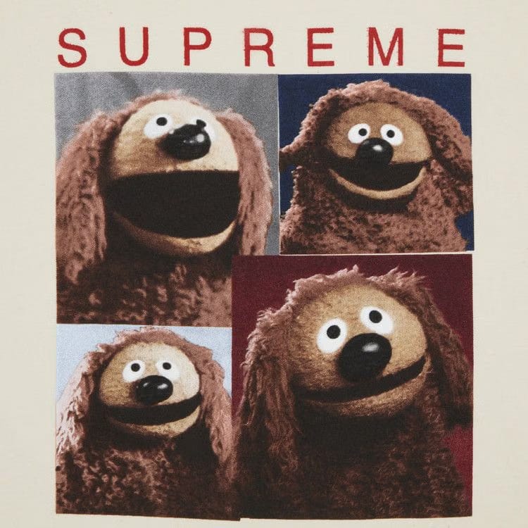 Supreme Rowlf T-Shirt Natural