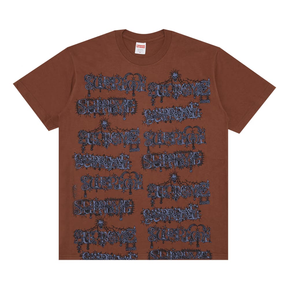 Supreme Wombat T-Shirt Brown