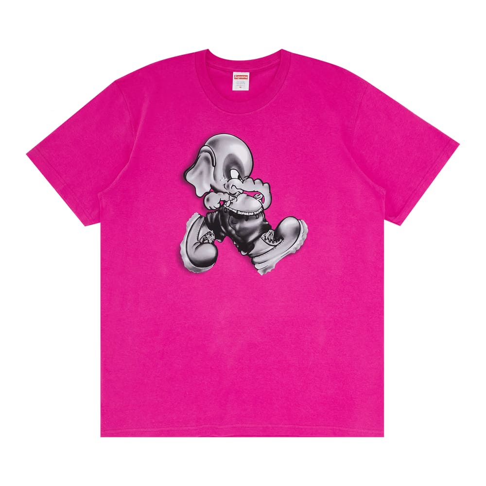 Supreme Elephant T-Shirt Magenta