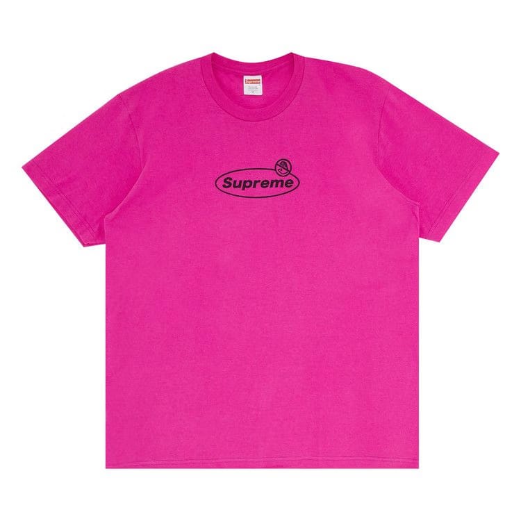 Supreme Warning T-Shirt Magenta