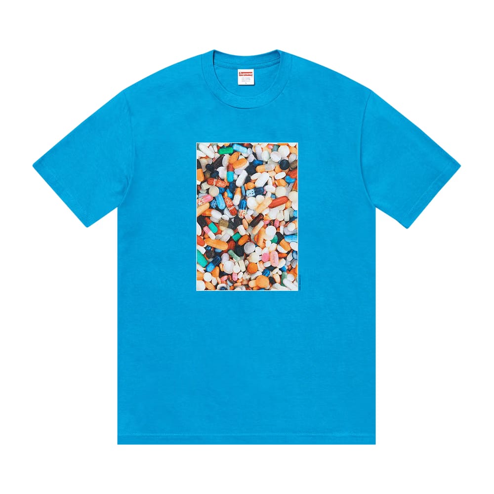 Supreme Pills T-Shirt Bright Blue