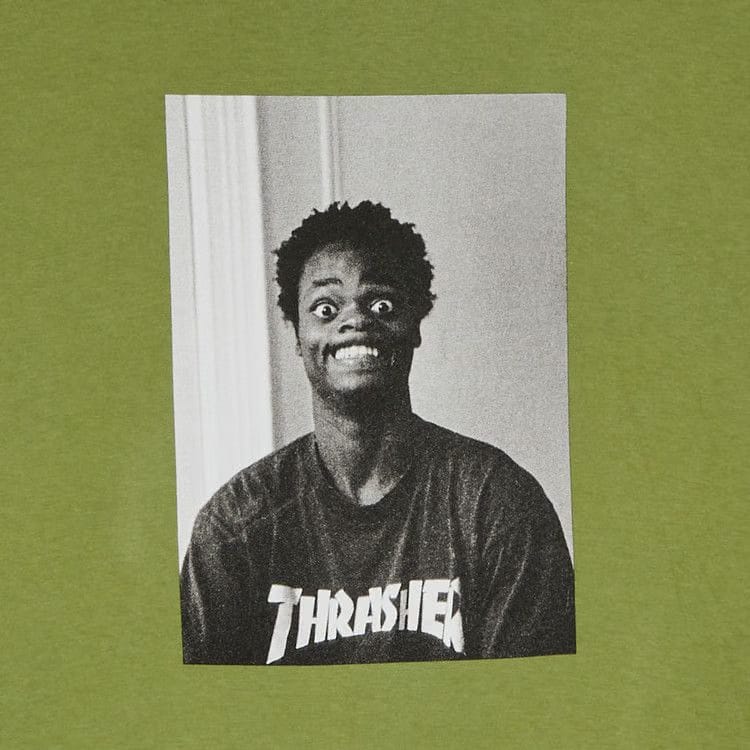 Supreme x Thrasher Harold T-Shirt Moss