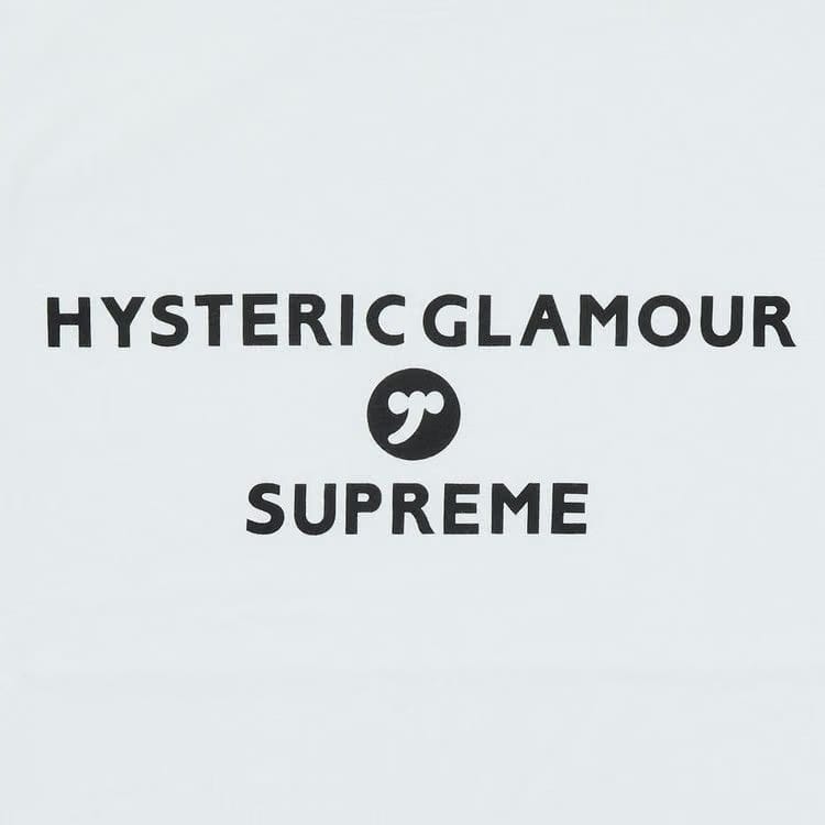 Supreme x HYSTERIC GLAMOUR Baby T-Shirt White