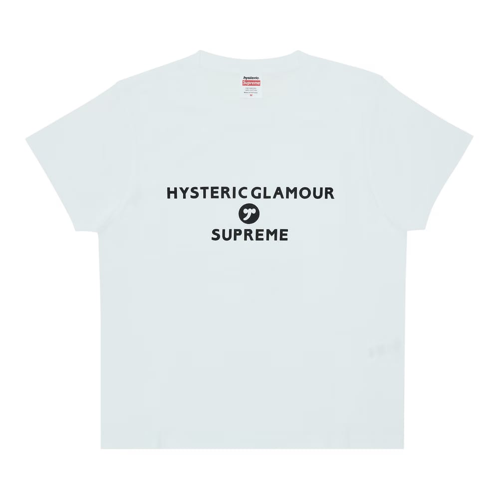 Supreme x HYSTERIC GLAMOUR Baby T-Shirt White