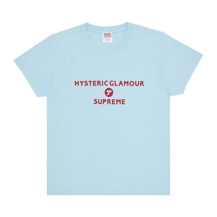 Supreme x HYSTERIC GLAMOUR Baby T-Shirt Light Blue