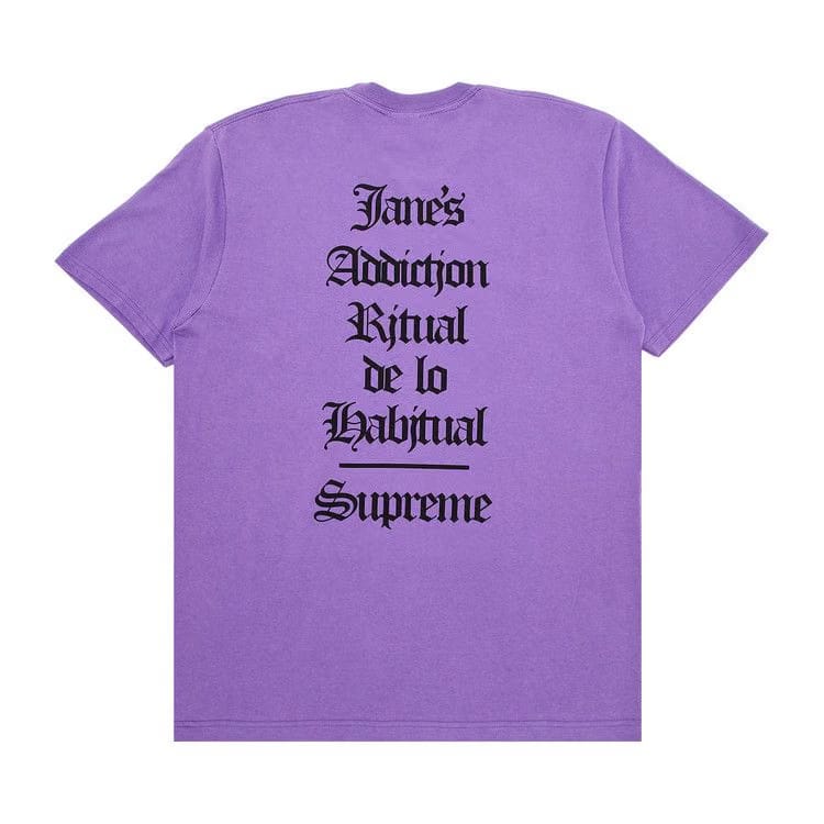 Supreme x Jane's Addiction Ritual T-Shirt Purple