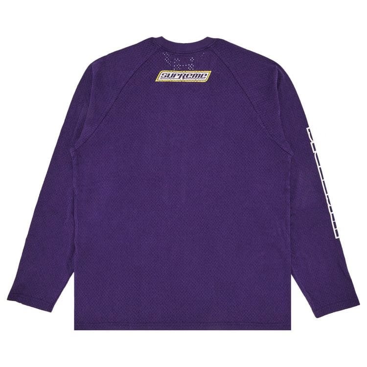 Supreme x HYSTERIC GLAMOUR Mesh Long-Sleeve Top Purple