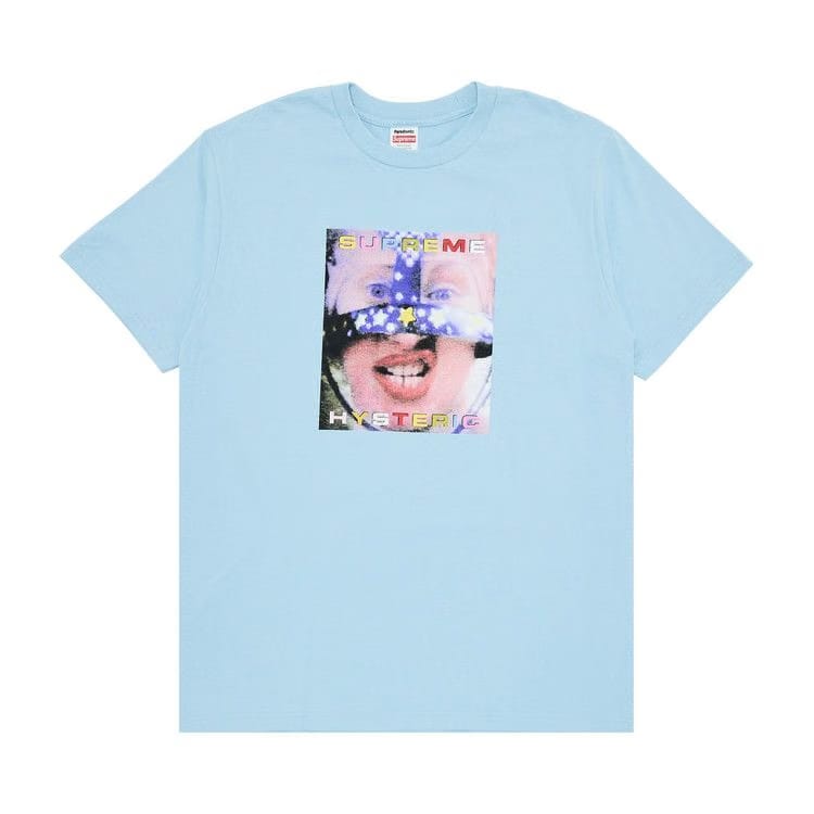 Supreme x HYSTERIC GLAMOUR Headcase T-Shirt Powder Blue