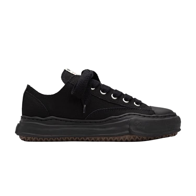 Maison Mihara Yasuhiro Peterson OG Sole Canvas Low Triple Black