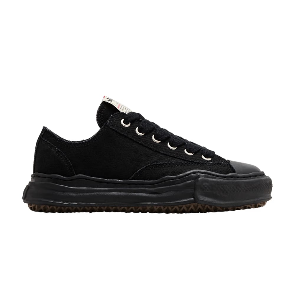 Maison Mihara Yasuhiro Peterson OG Sole Canvas Low Triple Black