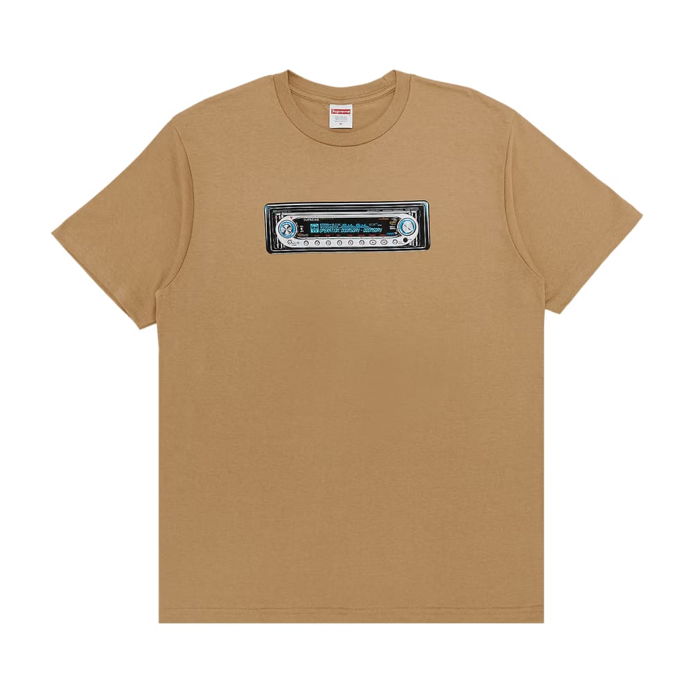 Supreme Receiver T-Shirt Khaki
