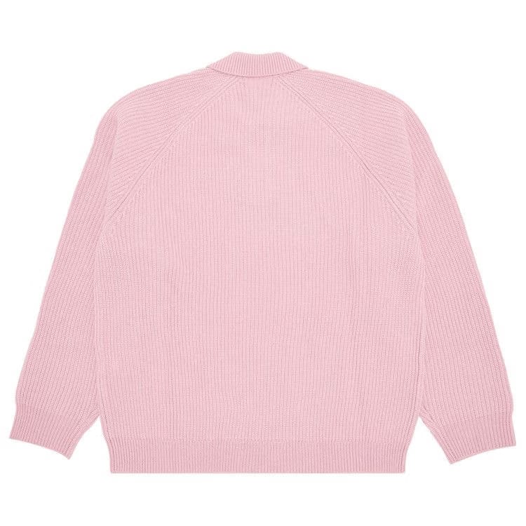 Supreme Small Box Polo Sweater Pink