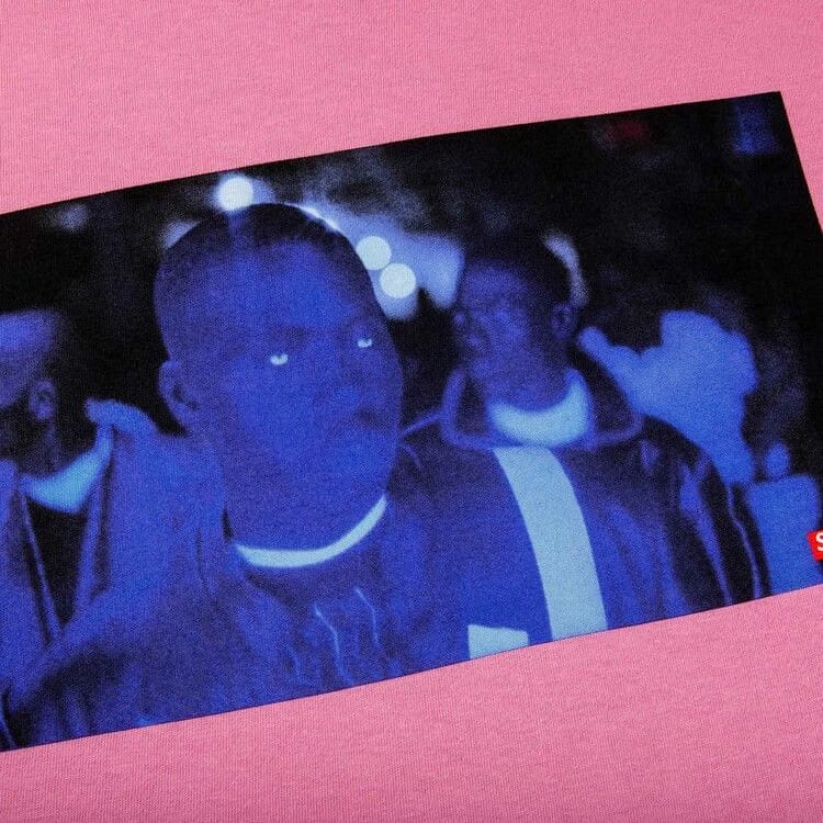 Supreme America Eats Its Young T-Shirt Pink
