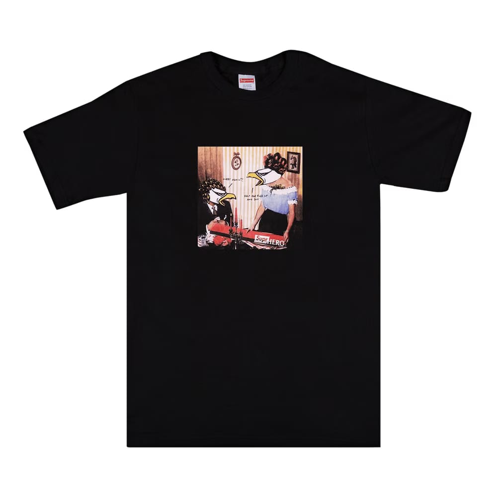 Supreme x ANTIHERO Curbs T-Shirt Black
