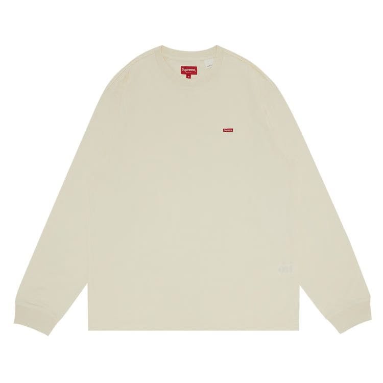 Supreme Small Box Long-Sleeve T-Shirt Natural