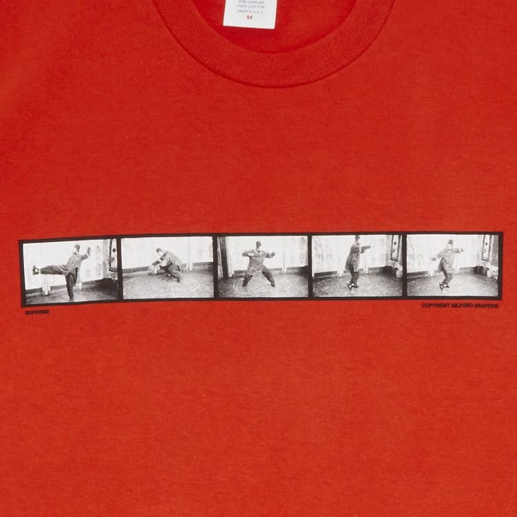 Supreme Milford Graves T-Shirt Tomato