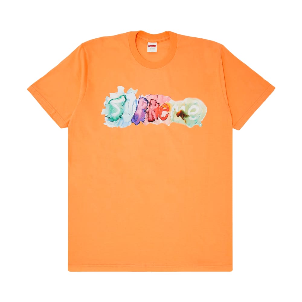 Supreme Watercolor T-Shirt Peach