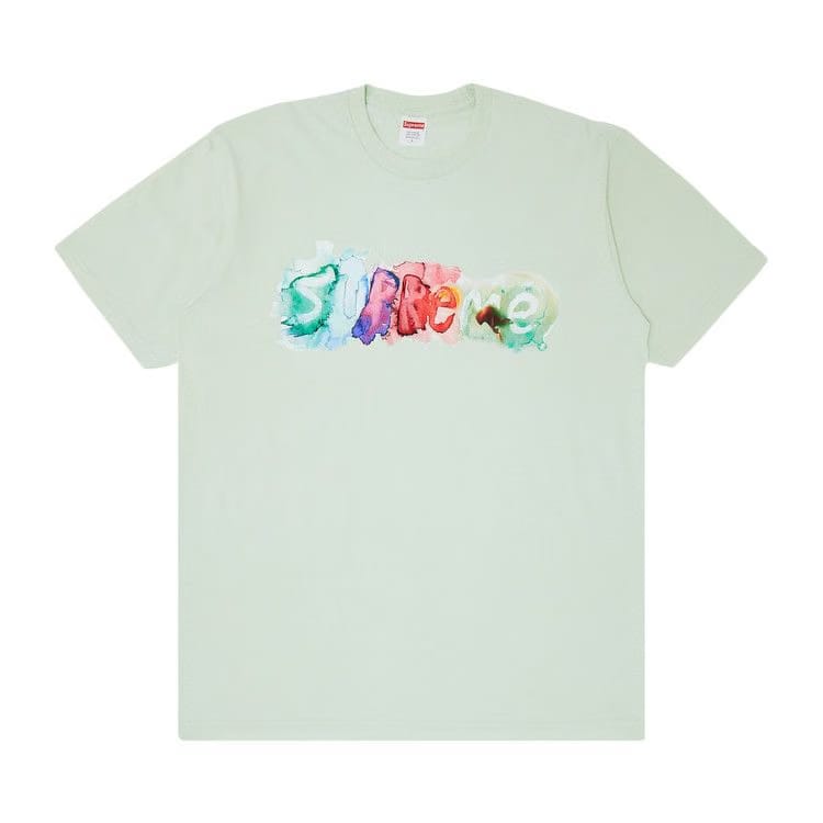 Supreme Watercolor T-Shirt Pale Green