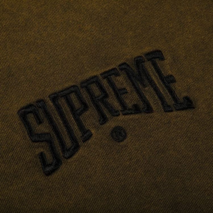 Supreme Acid Wash Shorts-Sleeve Top Rust