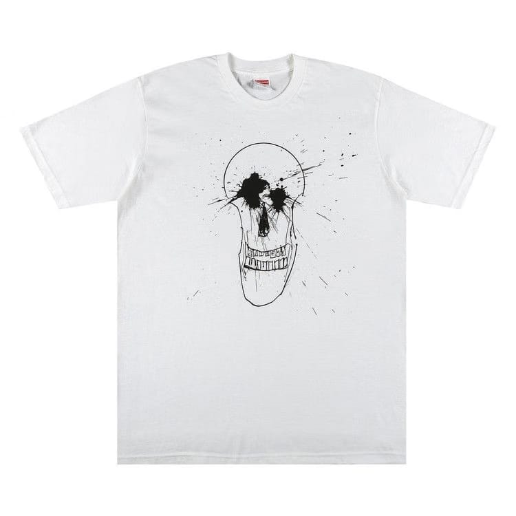 Supreme Ralph Steadman Skull T-Shirt White