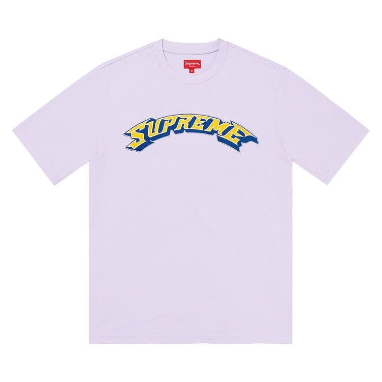 Supreme Appliqué Arc Shorts-Sleeve Top Lavendar