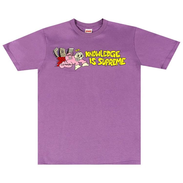 Supreme Knowledge T-Shirt Purple