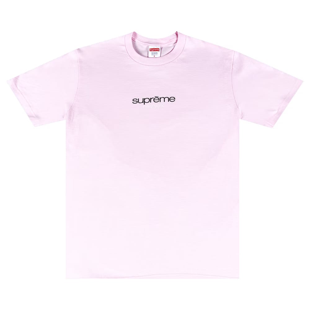 Supreme Classic Logo T-Shirt Light Pink