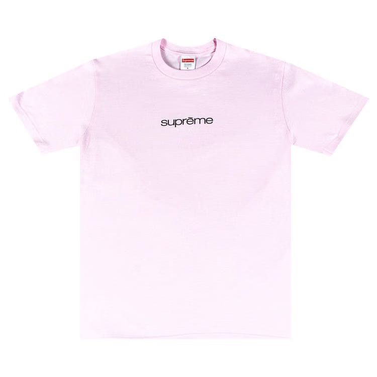 Supreme Classic Logo T-Shirt Light Pink