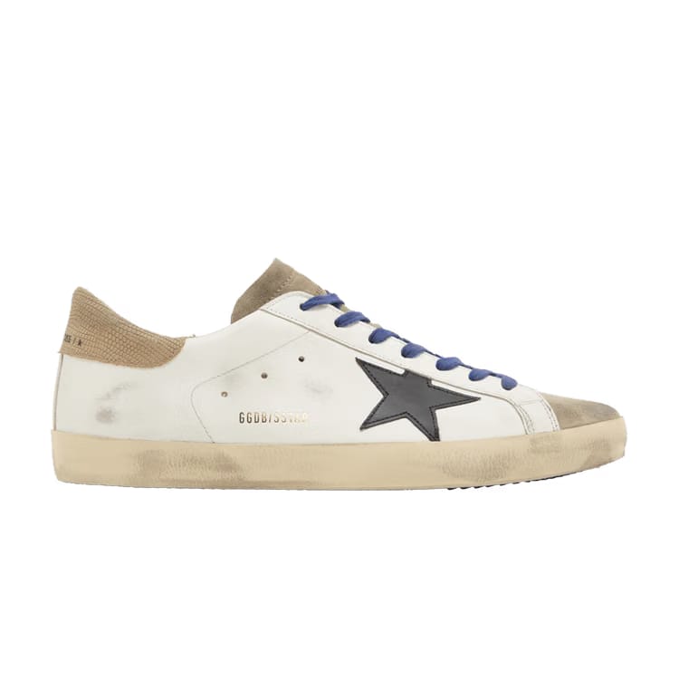 Golden Goose Superstar White Taupe Black