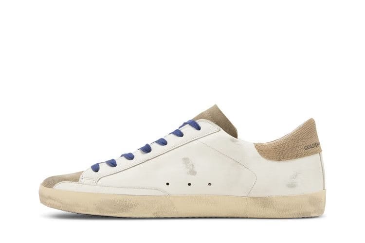 Golden Goose Superstar White Taupe Black