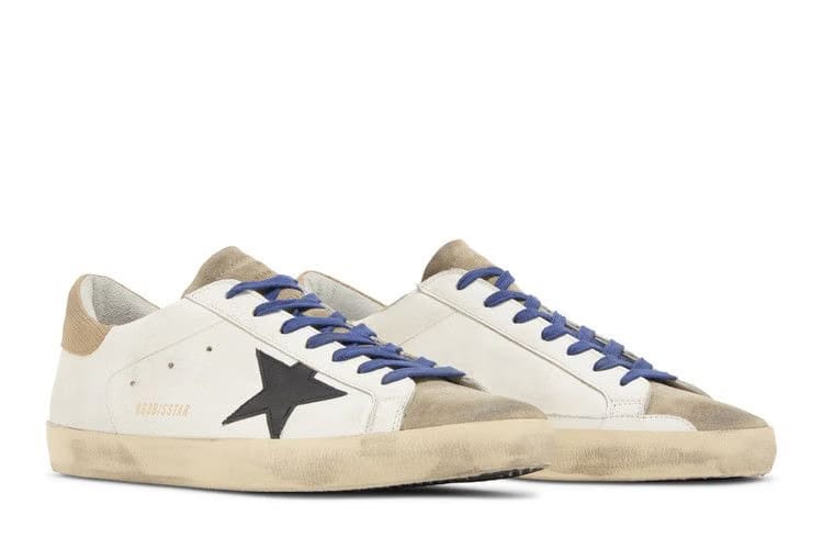 Golden Goose Superstar White Taupe Black