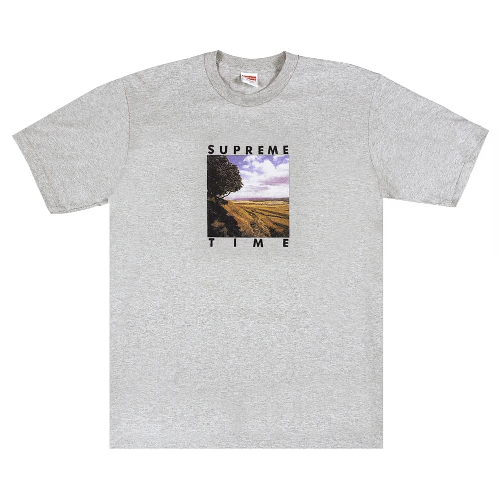Supreme Supreme Time T-Shirt Heather Grey