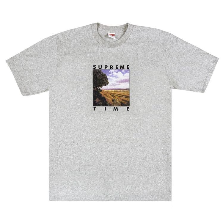 Supreme Supreme Time T-Shirt Heather Grey