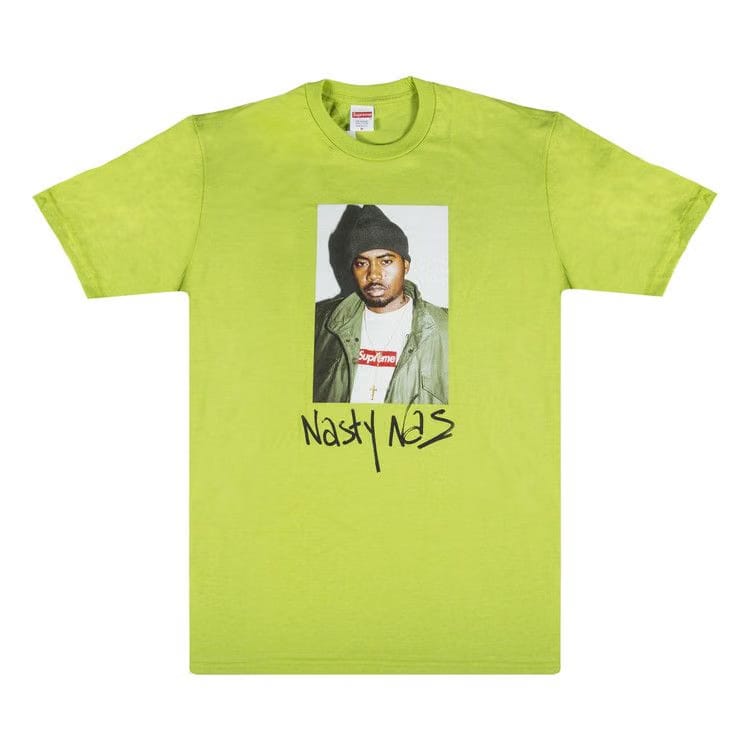 Supreme Nas T-Shirt Lime