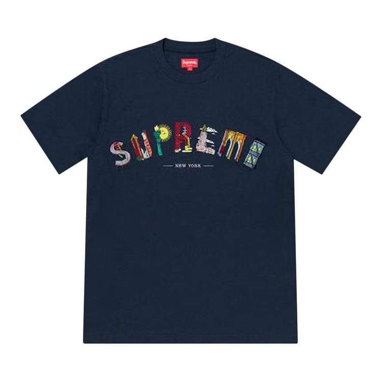 Supreme City Arc T-Shirt Navy