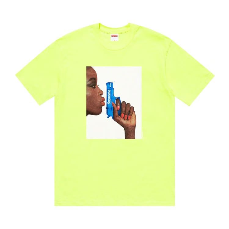 Supreme Water Pistol T-Shirt Bright Yellow