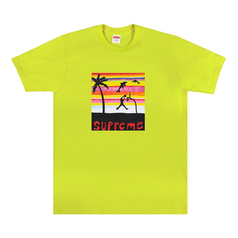 Supreme Dunk T-Shirt Bright Green