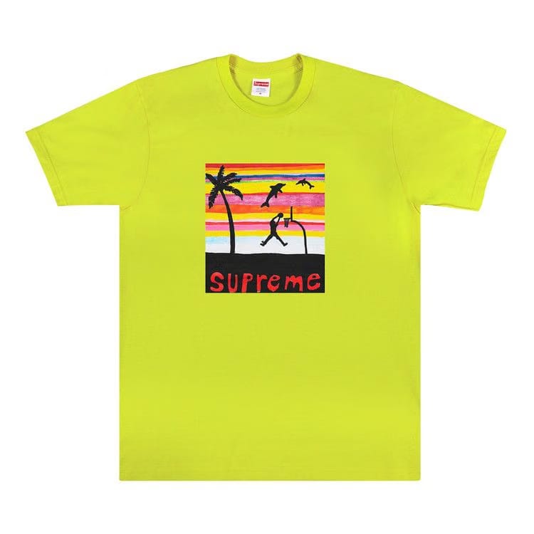 Supreme Dunk T-Shirt Bright Green