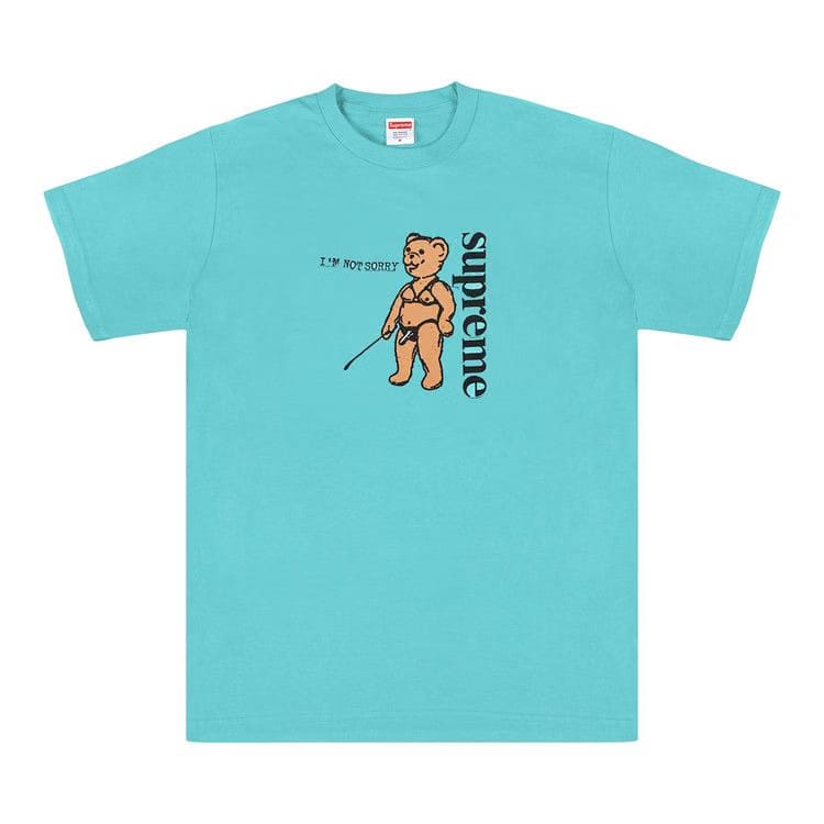 Supreme Not Sorry T-Shirt Light Teal