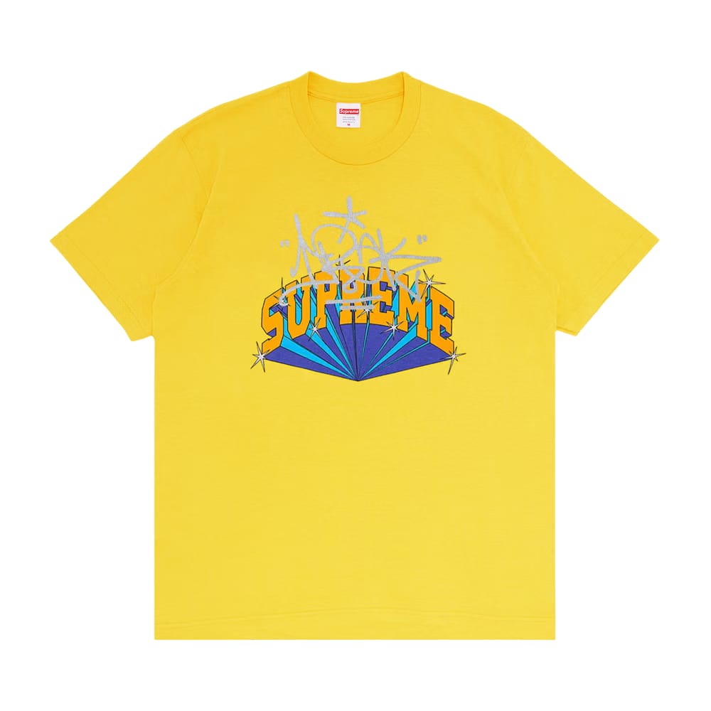 Supreme x IRAK Arc T-Shirt Yellow
