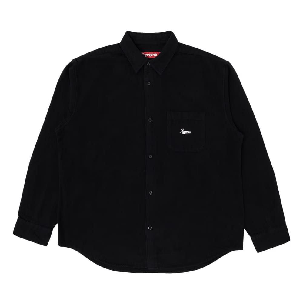 Supreme Flannel Shirt Black