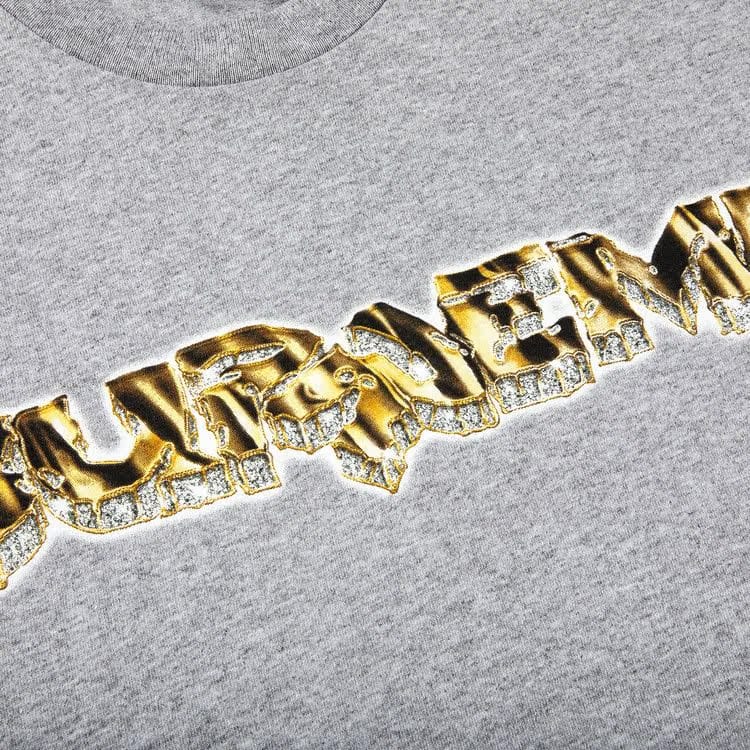 Supreme Diamond T-Shirt Heather Grey