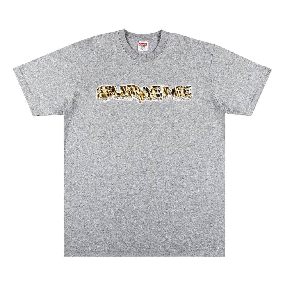 Supreme Diamond T-Shirt Heather Grey
