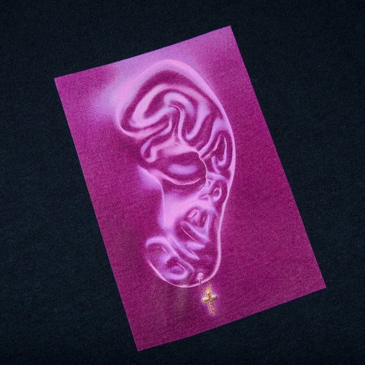 Supreme Ear T-Shirt Navy
