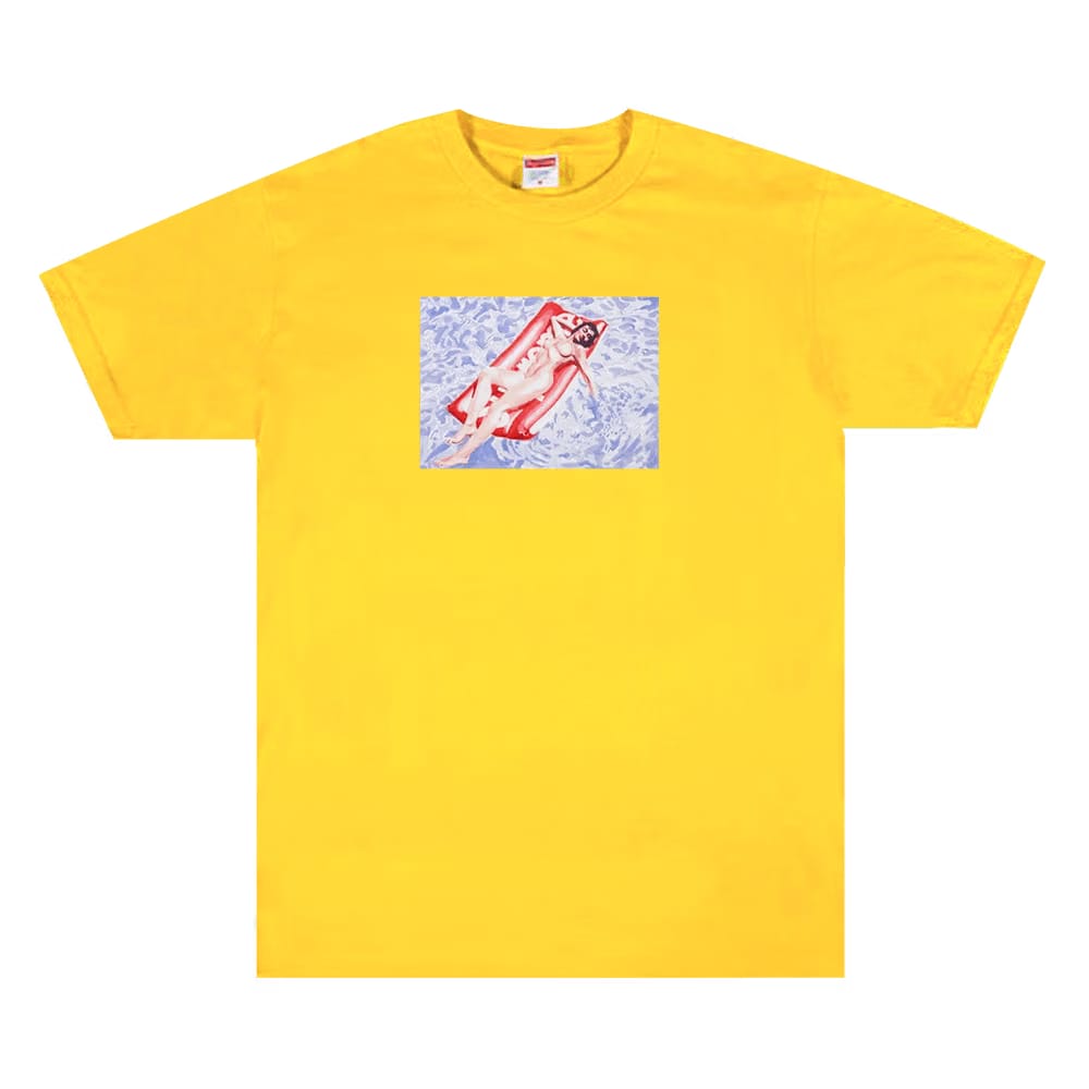 Supreme Float T-Shirt Yellow
