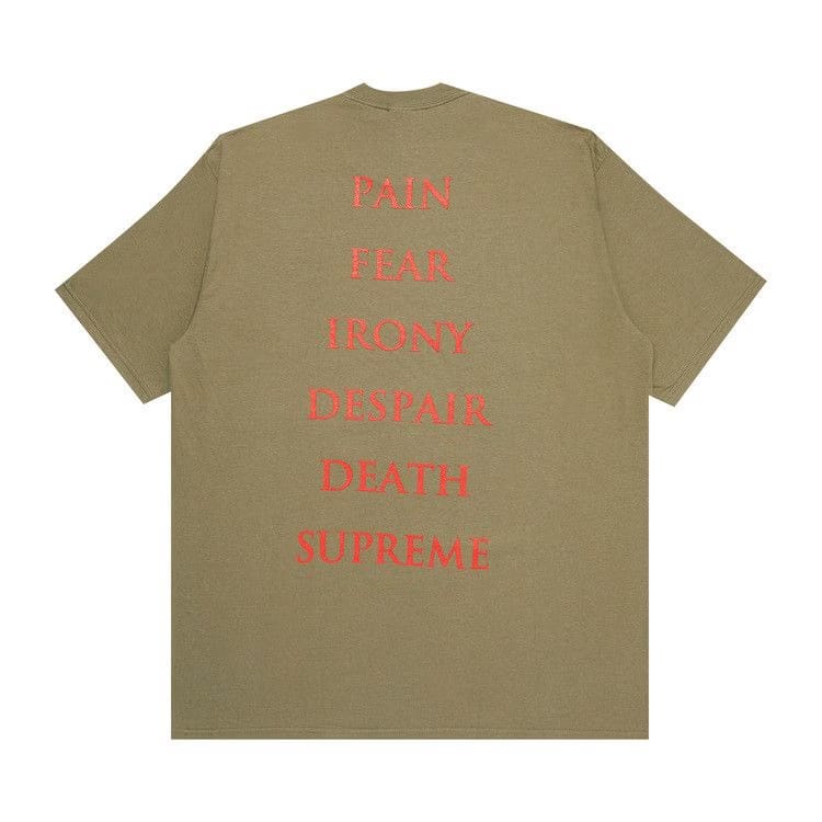 Supreme x The Crow T-Shirt Light Olive