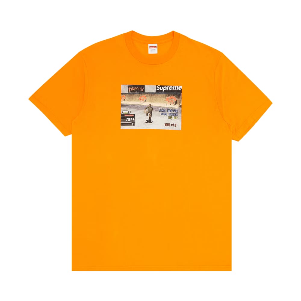 Supreme x Thrasher Game T-Shirt Orange