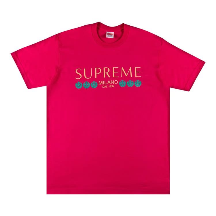 Supreme Milano T-Shirt Pink