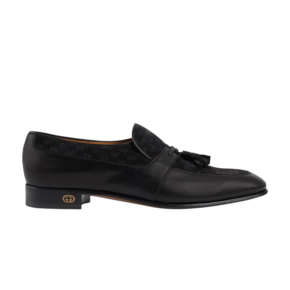 Gucci GG Mignon Loafer Mandala Goat - Black