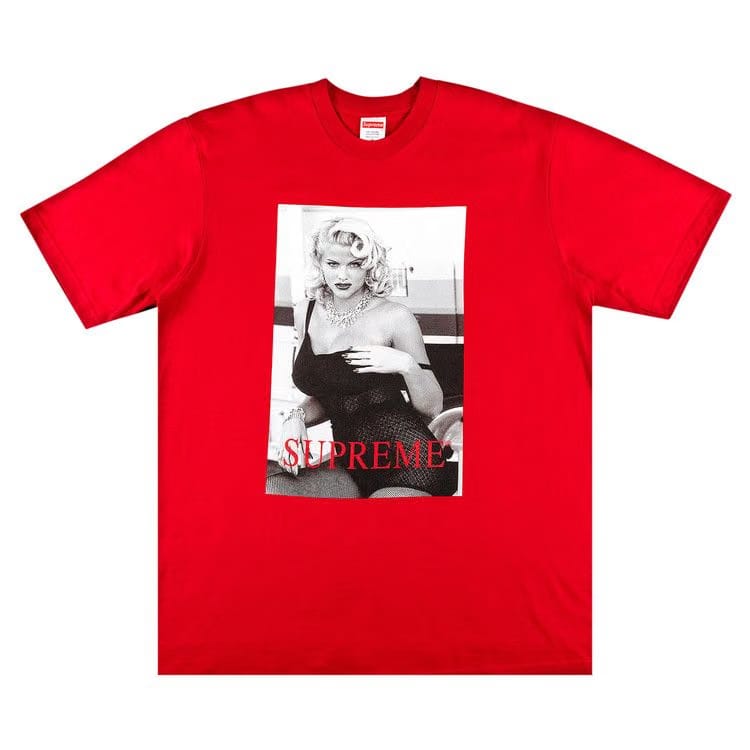 Supreme Anna Nicole Smith T-Shirt Red